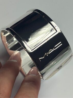 MAC Silver Cuff Bracelet